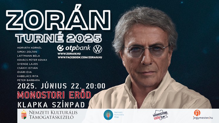 Zorán koncert Komárom 2025