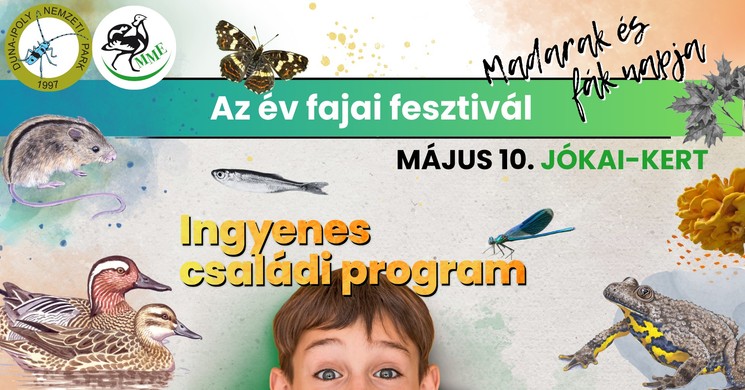 Év Fajai Fesztivál Budapest 2025. Madarak és fák napja