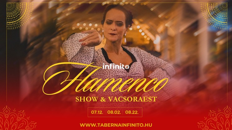 Flamenco show 2025. Balatoni vacsoraest autentikus spanyol tánccal, énekkel, zenével