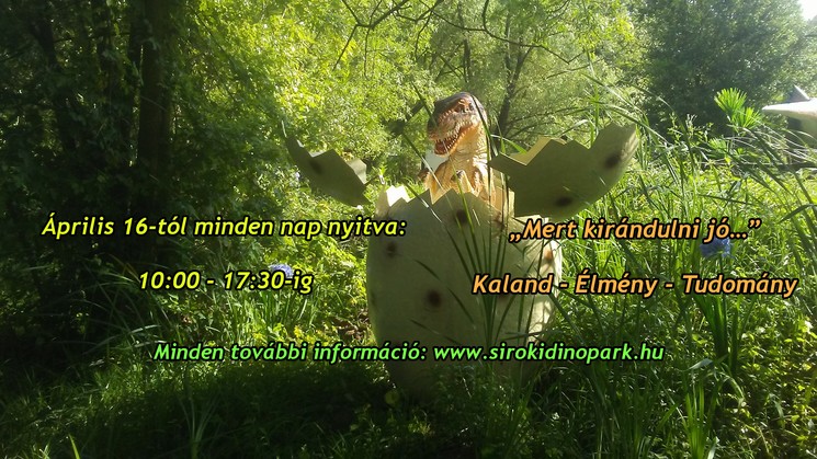 Dinó Park Sirokon, egy szuper program az egész családnak játékokkal kicsiknek és nagyoknak!