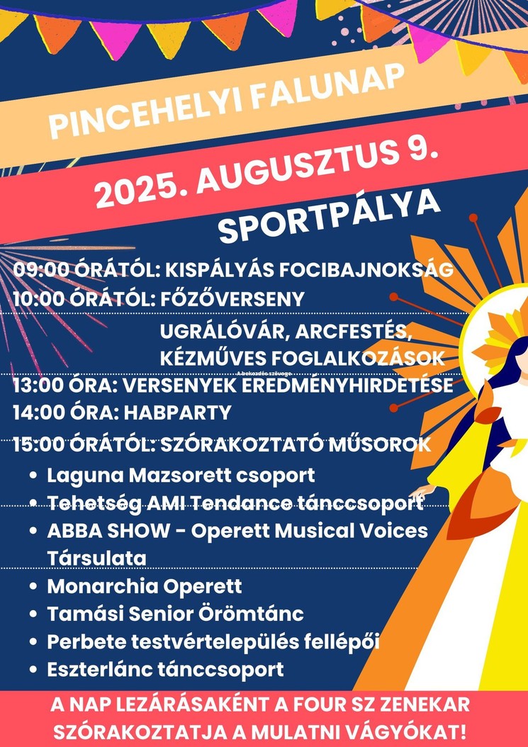 Pincehelyi Falunap 2025