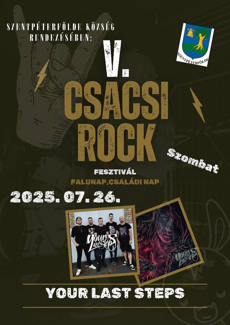 Szentpéterfölde Falunap 2025. Családi nap és Csacsirock Fesztivál