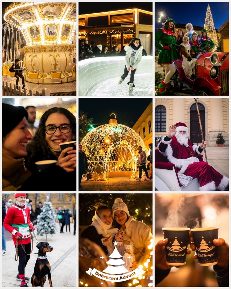 Debreceni Advent 2025. Karácsonyváró ünnepi programok