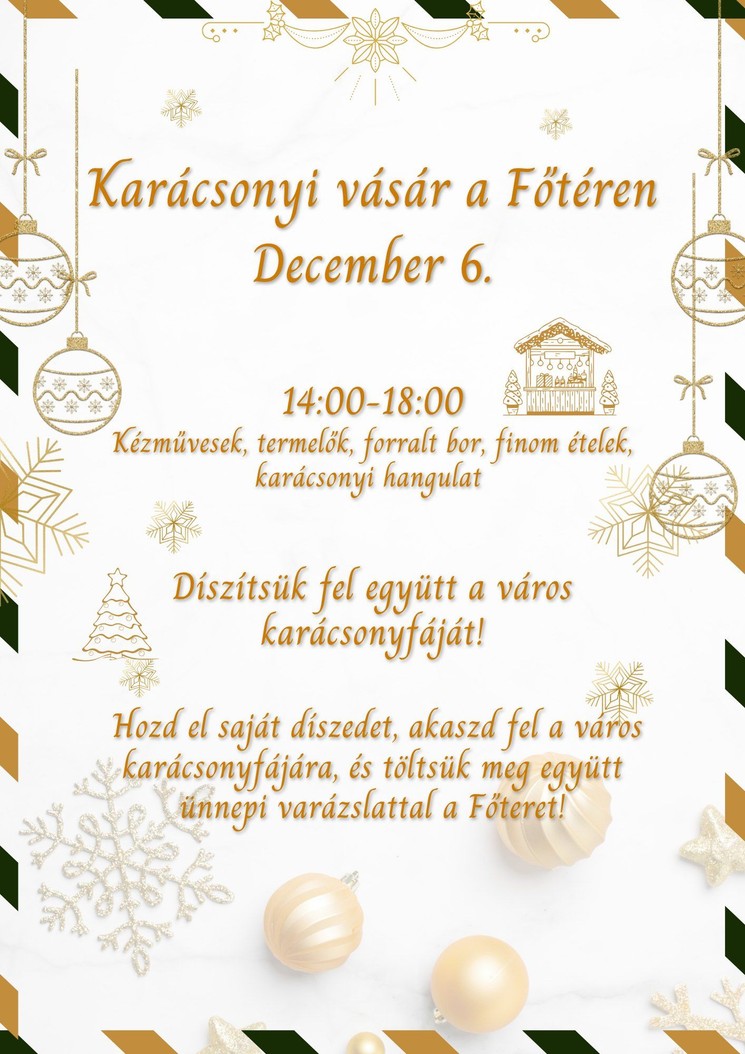 Városi Karácsony Pannonhalma 2025