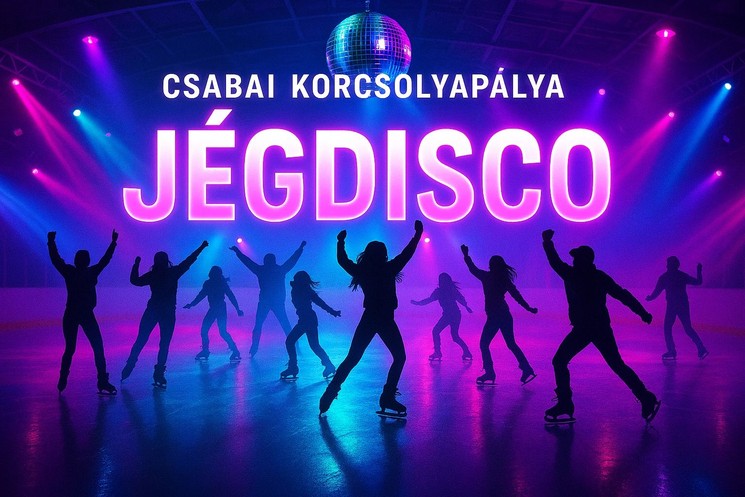 Jégdisco Békéscsaba 2025. A szezon első JégDisco-ja a Csabai Korcsolyapályán