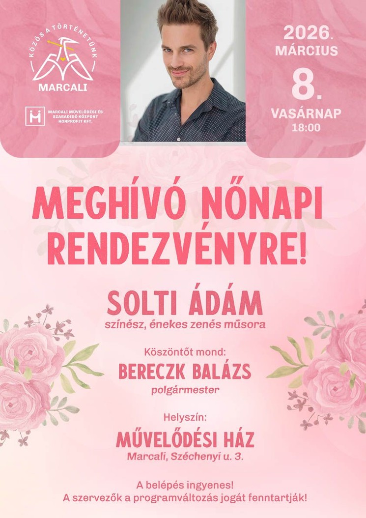 Nőnap Marcali 2026