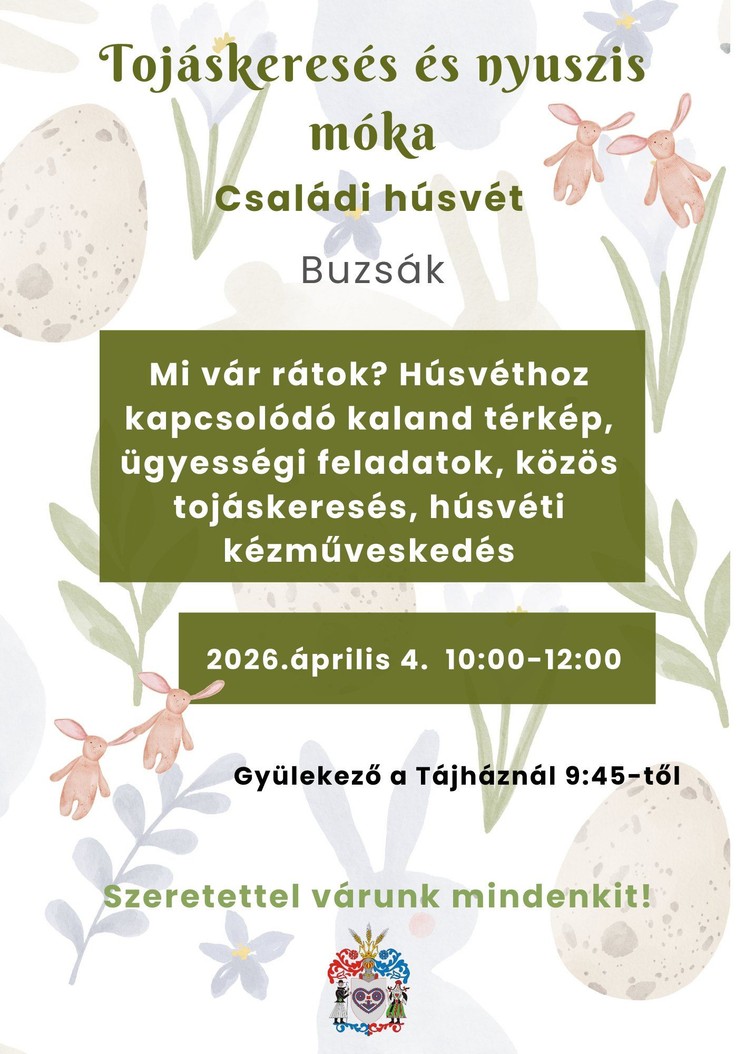 Húsvét Buzsák 2026 - Családi húsvét