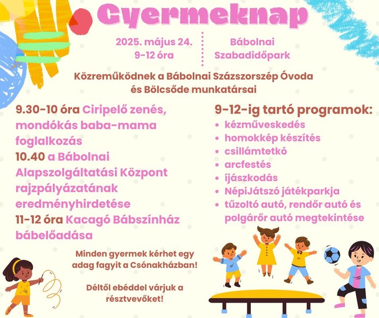 Gyereknap Bábolna 2025