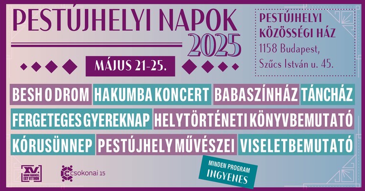 Pestújhelyi Napok 2025