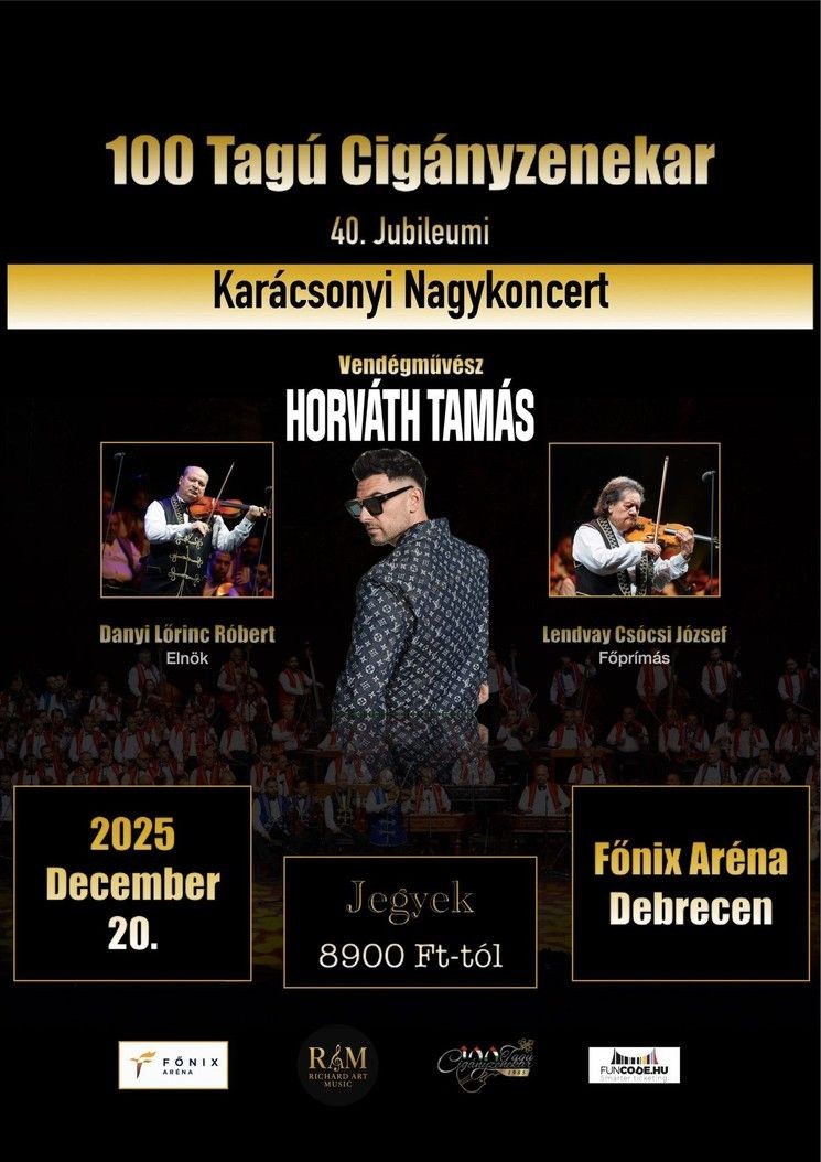 Horváth Tamás koncert 2025
