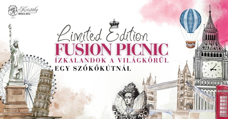 Büfévacsora Tatán, ízkalandok a világ körül a Kristály Imperial Hotel Barokk Díszudvarán