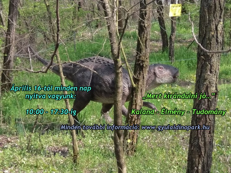Dinó Park Gyulán, egy szuper program az egész családnak játékokkal kicsiknek és nagyoknak!