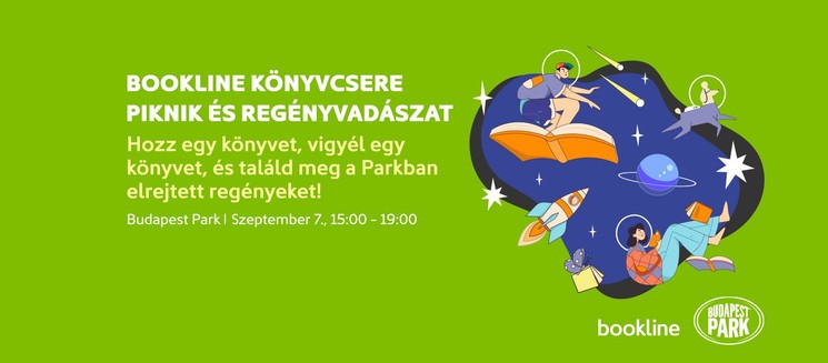 Bookline Könyvcsere Piknik 2025 Budapest