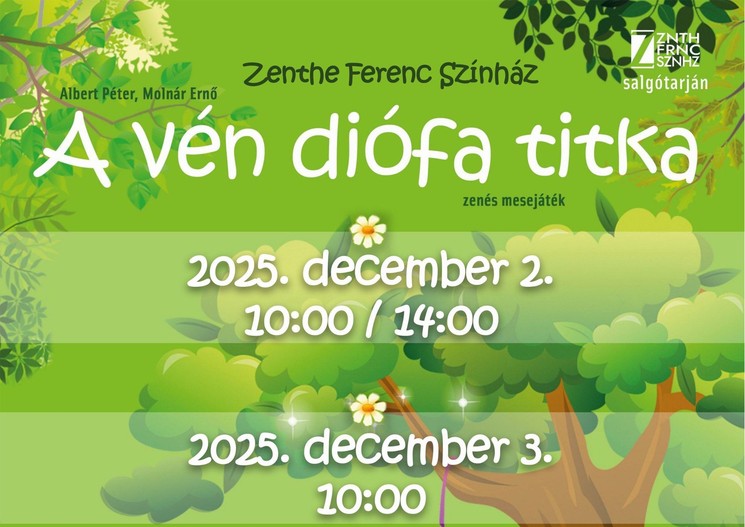Meseszínház gyerekeknek 2025 / 2026 Keszthely. Színházi előadások gyermekeknek a Balaton Színházban