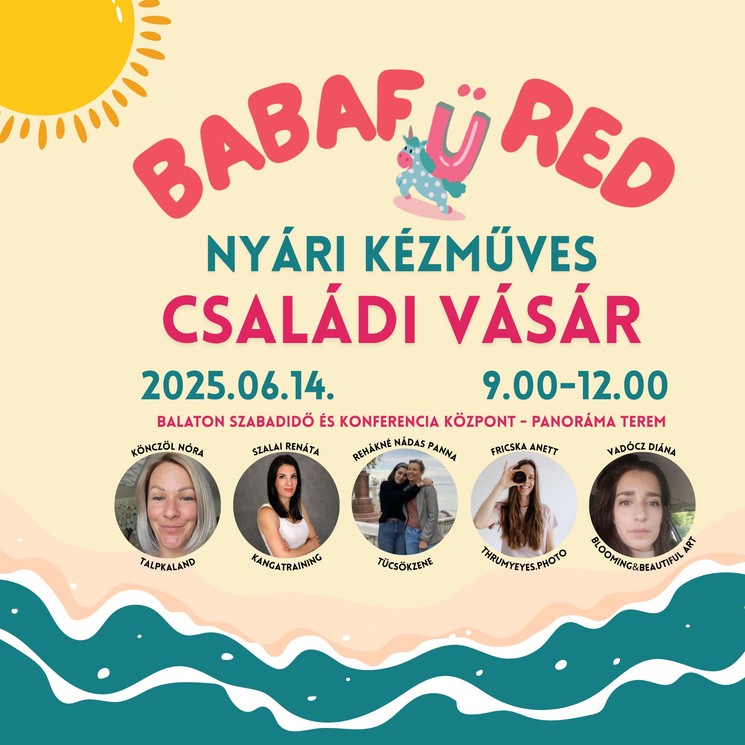 Baba-mama vásár Balatonfüred 2025