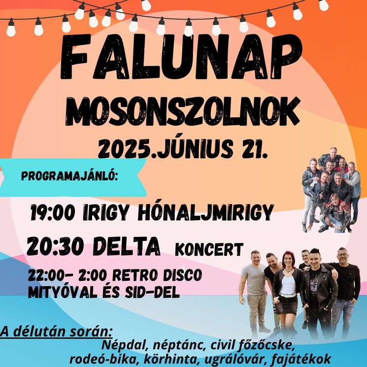 Falunap Mosonszolnok 2025
