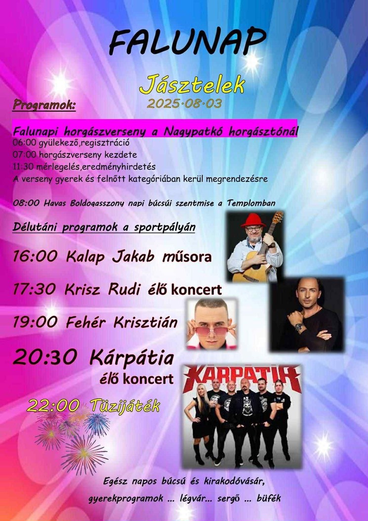 Jásztelek Falunap 2025