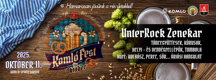 KomlóFest im Oktober 2025