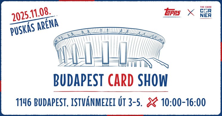 Budapest Card Show 2025. Magyarország egyik legnagyobb kártyabörzéje kártyagyűjtőknek
