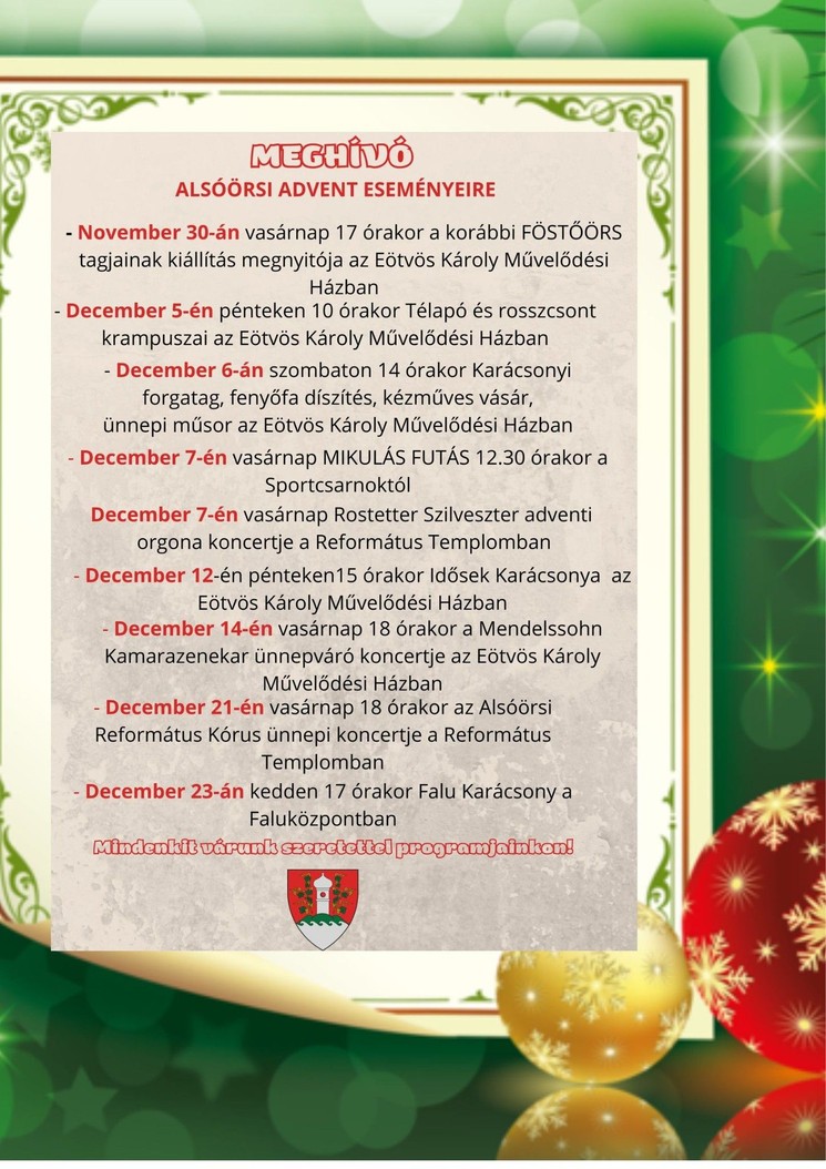 Advent Alsóörs 2025