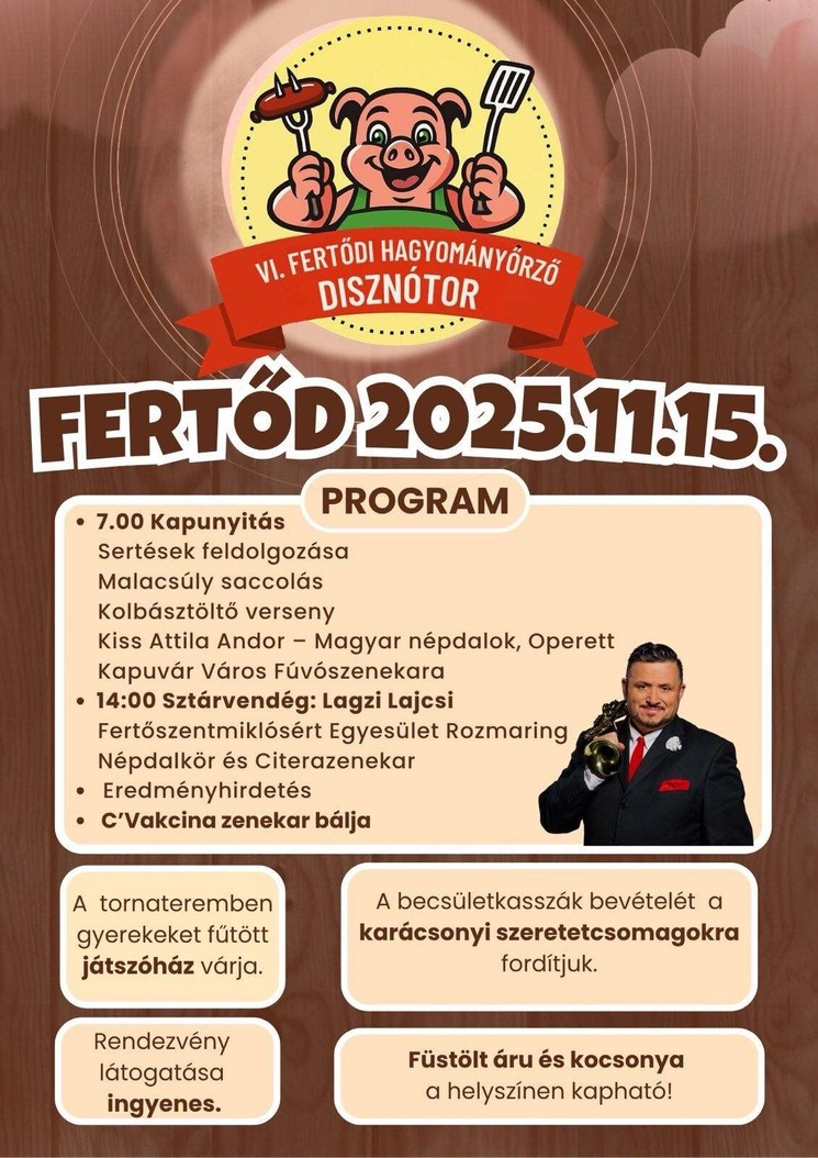 Fertődi Hagyományőrző Disznótor 2025