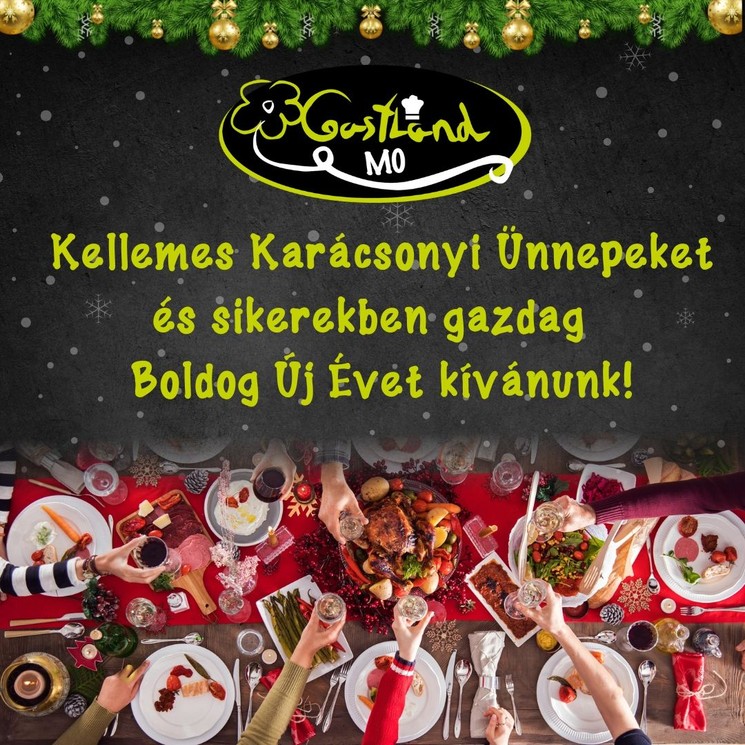 Szilveszter Szigetszentmiklós 2025. Felejthetetlen évbúcsúztató buli vacsorával a Gastland M0-ban!