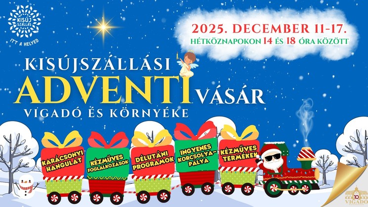 Advent Kisújszállás 2025. Adventi Vásár programokkal
