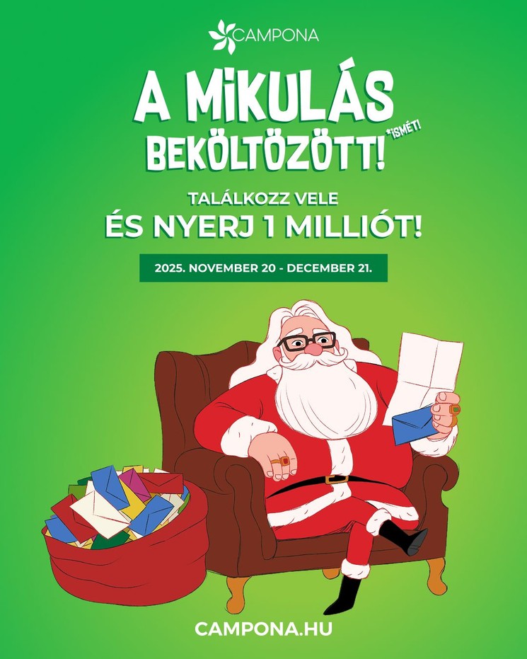 Campona élmény 2025. Töltsd meg az évet minden hónapban felejthetetlen programokkal a Camponában!