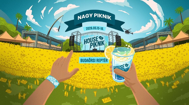 House Piknik 2026 Budapest. Nagy Piknik fergeteges kültéri tech-house buli a Budaörsi Repülőtéren