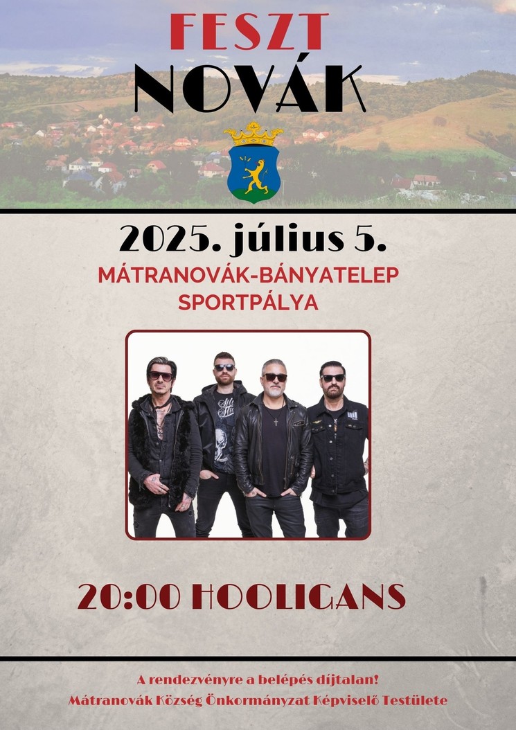 Feszt Novák 2025 Mátranovák