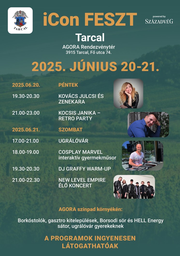 iCon Feszt Tarcal 2025