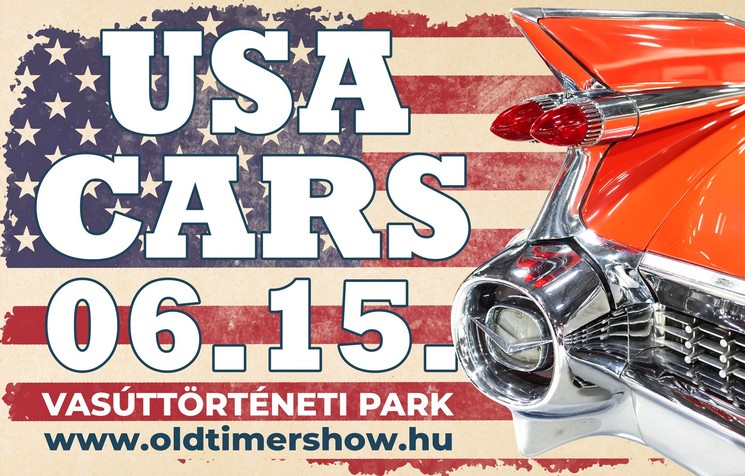 USA Cars 2025 Budapest. Amerikai gyártmányú autók, sportautók, katonai járművek, traktorok, motorbiciklik, teherautók és minden ami amerikai