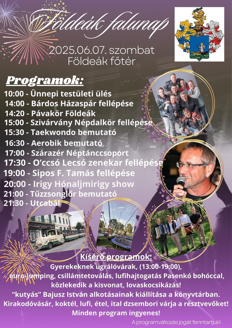 Földeák Falunap 2025