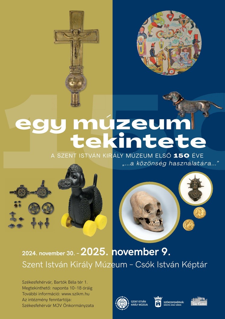A székesfehérvári Szent István Király Múzeum története, az első 150 évet bemutató időszaki kiállítás 