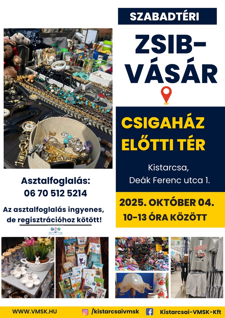 Zsibvásár Kistarcsa 2025