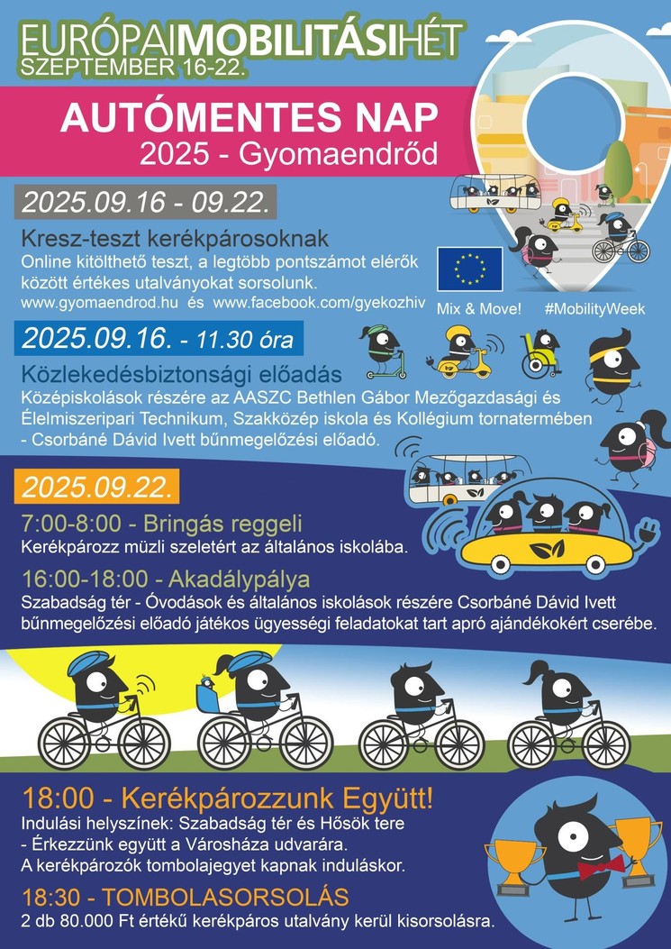 Autómentes Nap Gyomaendrőd 2025