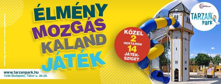 Szünidei program Budapest 2025. Élményprogram az őszi szünetben a Tarzan Parkban