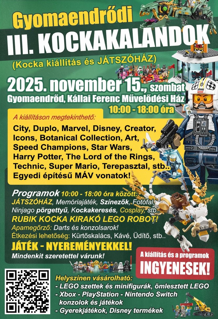 Kocka kiállítás Gyomaendrőd 2025