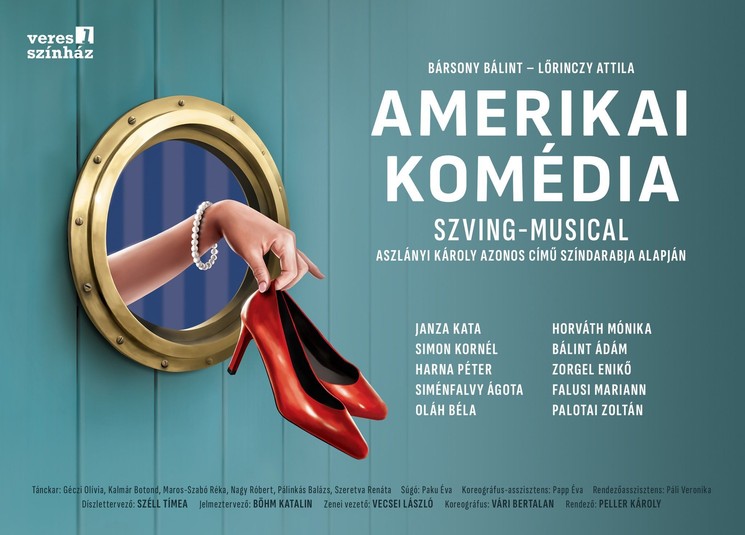 Amerikai komédia szwing musical 2025. A Veres 1 Színház előadása: Veresegyház, Győr