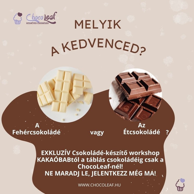Hogyan készül a csoki workshop 2026 Budapest. Exkluzív csokoládé készítés a kakaóbabtól a bonbonig 