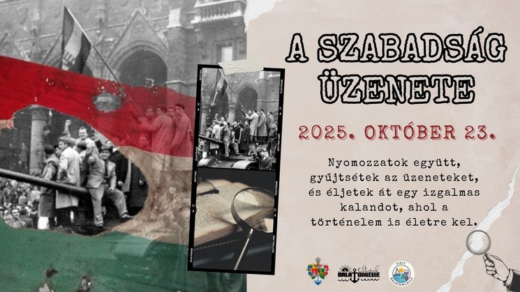 Családi nyomozós játék 2025 Balatonlelle. Élj át egy izgalmas történelmi kalandot!