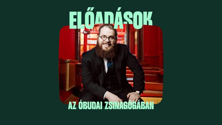 Köves Slomó tanítása az Óbudai Zsinagógában 2025