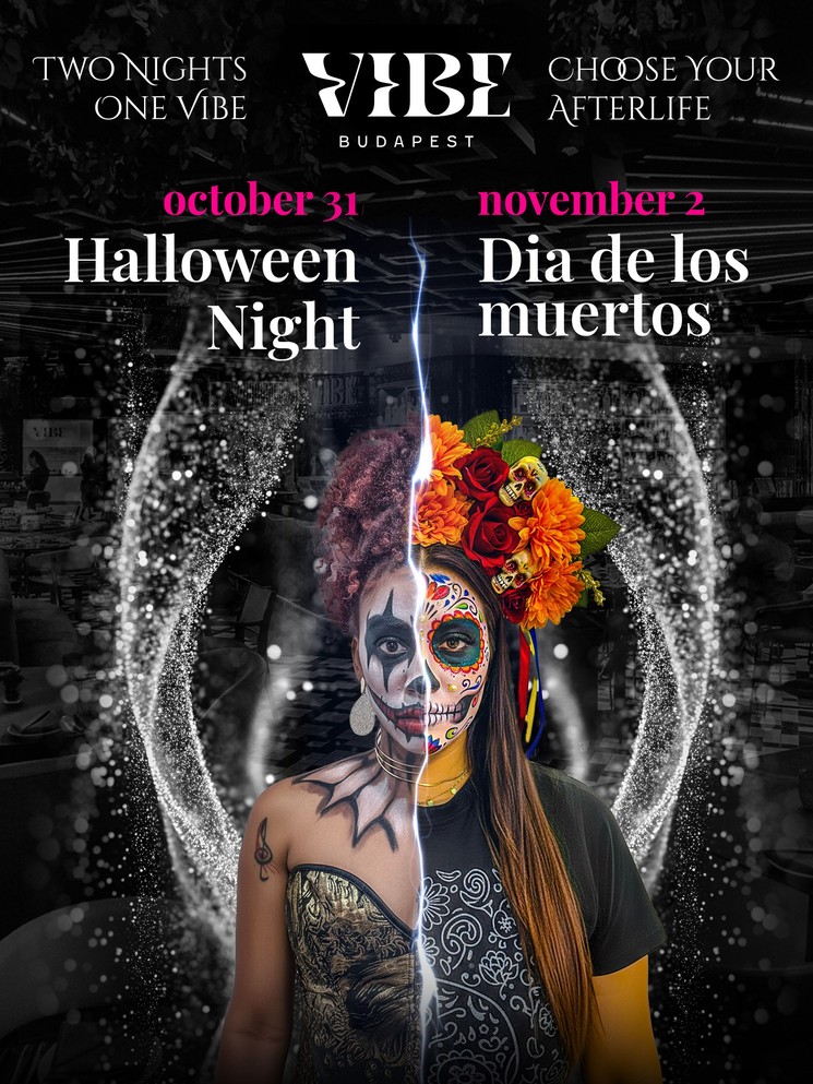 Halloween Night Budapest 2025. A vágy sötét oldala a VIBE Budapestben