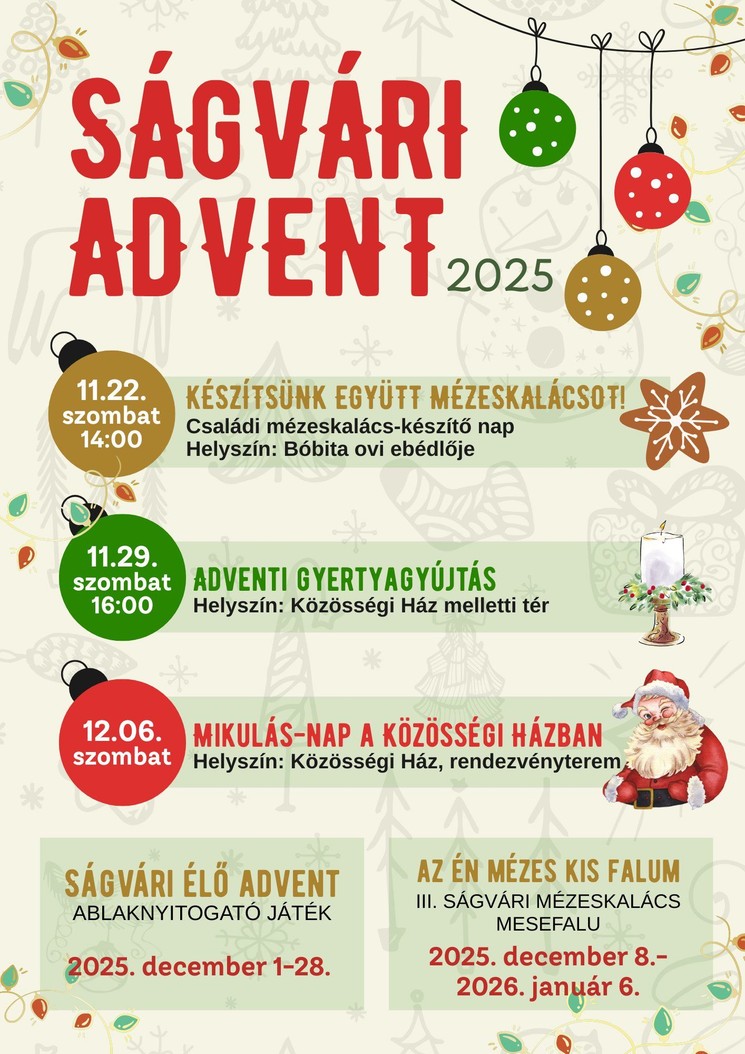 Ságvári Advent 2025