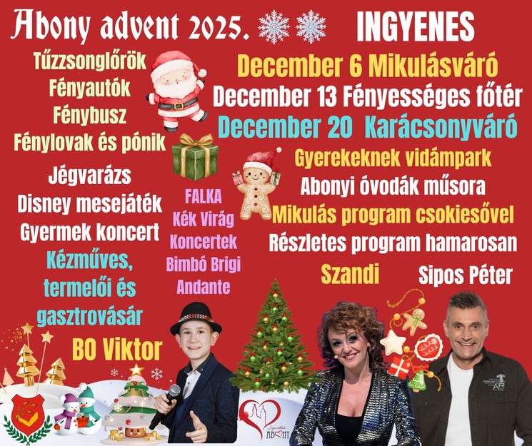 Abony advent 2025