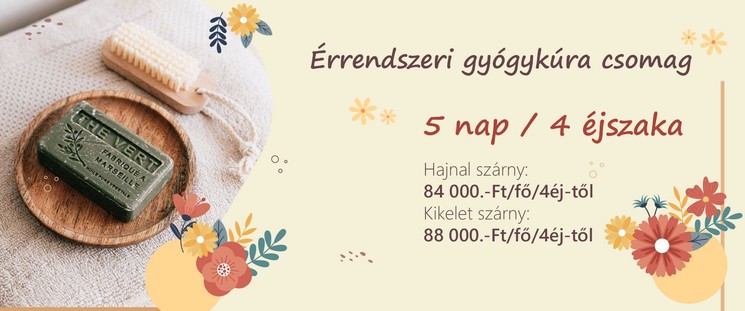 Érszűkület gyógyítása gyógyvízzel és speciális gyógykezelésekkel gyógyszállodánkban