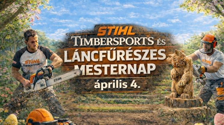 Stihl bemutató 2026 Ópusztaszer - STIHL Timbersport® és láncfűrészes mesternap