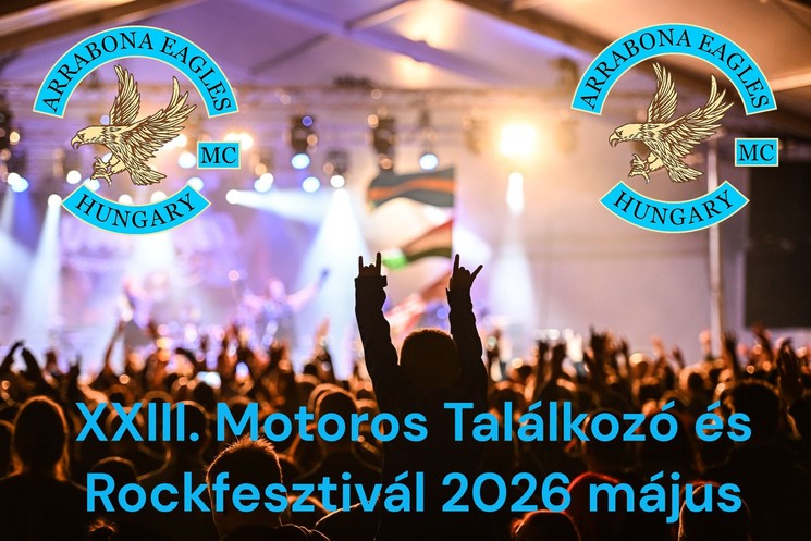Jótékonysági Motoros Találkozó és Rockfesztivál 2026 Győrújbarát