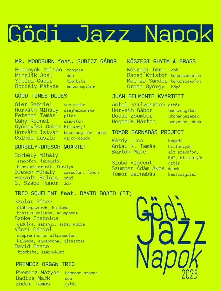 Gödi Jazz Napok 2025