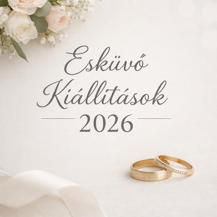 Esküvő kiállítás 2026. Programok, események